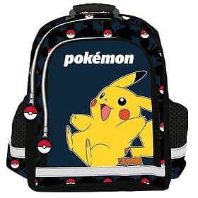 Pokémon Skolryggsäck Pokeball Blue Black