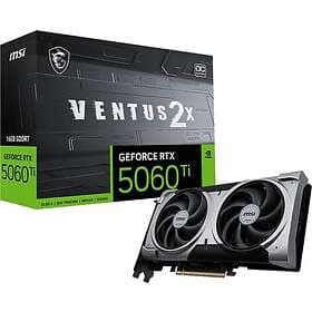 MSI GeForce RTX 5060 Ti Ventus 2X OC Plus 16GB