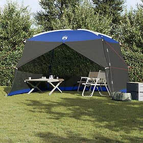 vidaXL Camping Myggnät med Dörr Blå 5-Person Vattentät 4100691