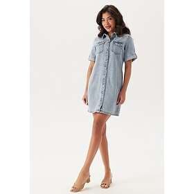 Vero Moda Vmjennie Ss Short Denim Dress