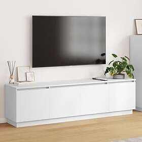 vidaXL TV Stand with LED 180x38x49 cm Engineered Wood