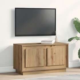 vidaXL TV-byrå Artisan Ek 80x35x45 cm Konstruerat trä