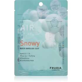 Frudia AIR Snowy sheet mask to even out skin tone 25ml