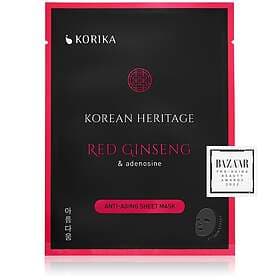 KORIKA Korean Heritage Red Ginseng & Adenosine Anti-aging Sheet Mask anti-wrinkl