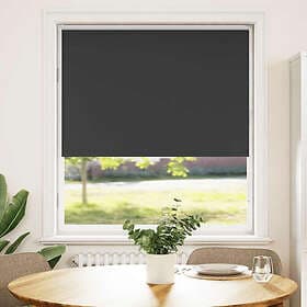 vidaXL Rullegardin lystette 115x150 cm stoff bredde 110,7 cm polyester 4010871