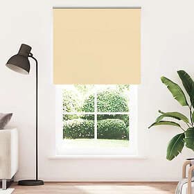 vidaXL Rullegardin lystette 135x230 cm stoff bredde 131,6 cm polyester 4010823
