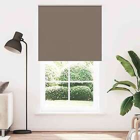 vidaXL Rullegardin lystette 140x210 cm stoff bredde 136,6 cm polyester