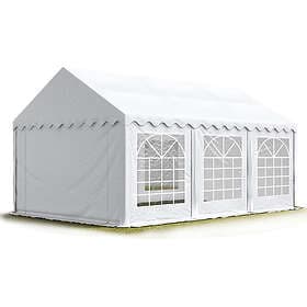 TOOLPORT 4x6 m partytält, PVC 700, vit (6094)