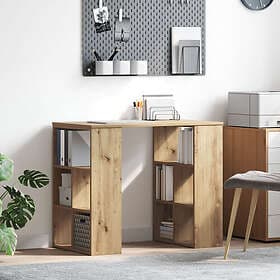 vidaXL Hörnbord Artisan ek Konstruerat trä Medium Snygg