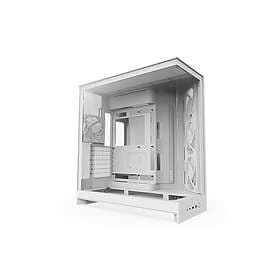 NZXT H9 Flow RGB (2025) (Vit/Transparent)