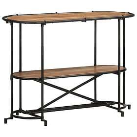 vidaXL Coffee Table 110x42x76 cm Solid Acacia Wood