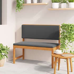 vidaXL Lounge Set 100x50x91cm Solid Acacia Wood with Cushions