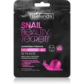 Bielenda Snail Beauty Secrets närande arkmask för ansiktet trött hud
