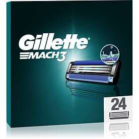 Gillette Mach3 Ersättningsblad 24 st.