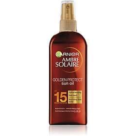 Garnier Ambre Solaire Ideal Bronze Golden Protect Sun Oil SPF15 150ml
