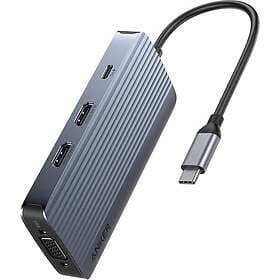 Anker A8379 8-in-1 USB-C Hub with Triple Display Support