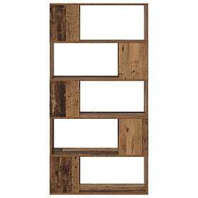 vidaXL Storage Unit Old wood Solid wood 80x24x155 cm