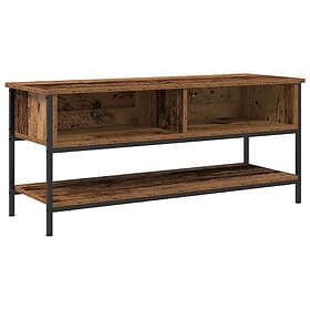 vidaXL TV-bänk återvunnet trä100x35x45 cm konstruerat trä och stål