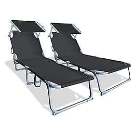 Vounot Set med 2 solstol