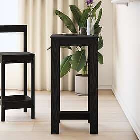 vidaXL Barbord svart ek 51x50x103,5 konstruerat cm trä