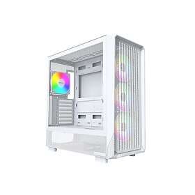 Montech X5 (Vit/Transparent)