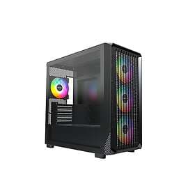 Montech X5M mATX (Svart/Transparent)