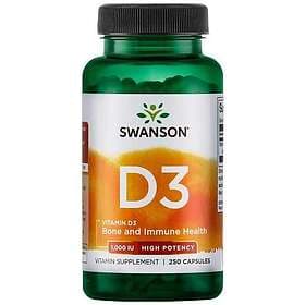 Swanson Vitamin D3 400 IU 250 Capsules