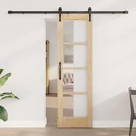 vidaXL skjutdörr med tillbehör ORKDAL 61x198.5 cm