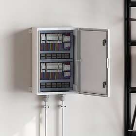 vidaXL Control Cabinet IP65 Waterproof Grey 40x20x60 cm ABS Plastic
