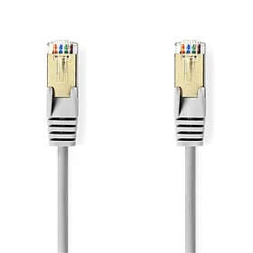 Nedis CAT5e nätverkskabel SF/UTP RJ45 hane RJ45 hane 30,0 m Rund PVC Grå Kuvert