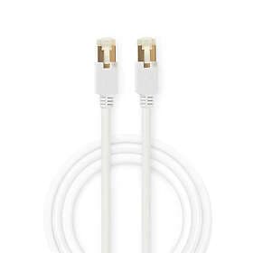 Nedis CAT6 Nätverkskabel RJ45 hane RJ45 hane F/UTP 5,00 m Rund LSZH PVC Vit Kart