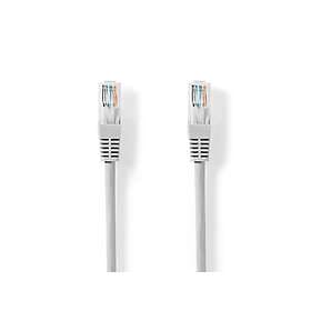 Nedis CAT5e nätverkskabel U/UTP RJ45 hane RJ45 hane 0,50 m Rund PVC Grå Label