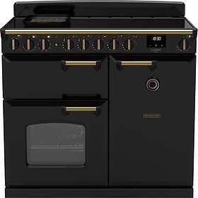 Rangemaster Classic Deluxe Black Antique Brass