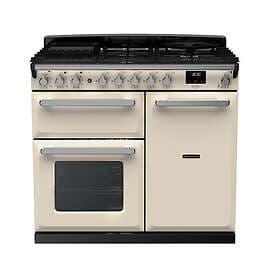 Rangemaster Estel Deluxe ESDL100DFPPCR/CM1 100cm Cream Brass