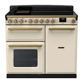 Rangemaster Estel Deluxe ESDL100EIPPCR/AB1 100cm Cream Antique Brass