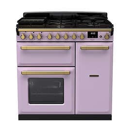 Rangemaster Estel Deluxe ESDL90DFPHTH/AB1 90cm Heather Antique Brass