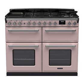 Rangemaster Estel Deluxe ESDLB110DFPPPK/CM1 110cm Pale Pink Chrome