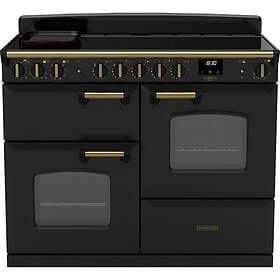 Rangemaster Classic Deluxe OC Charcoal Black Antique Brass