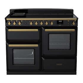 Rangemaster Estel Deluxe ESDLO110EIPGBL/AB1 110cm Black Antique Brass