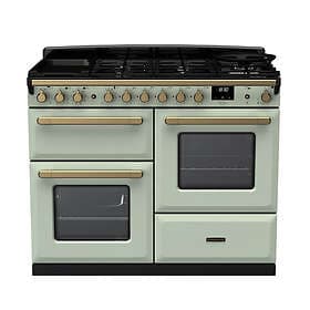 Rangemaster Estel Deluxe ESDLO110DFPMNT/AB1 110cm Mint Antique Brass