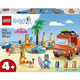 LEGO Bluey 11202 Bluey's Beach & Family Car Trip