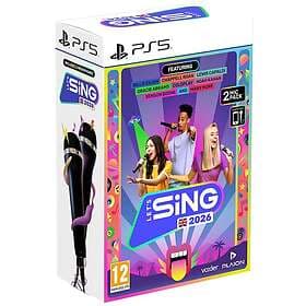 Let's Sing 2026 + 2 Microphones (PS5)