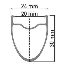 DT Swiss A 1800 Spline Disc Cl Tubeless Presta 26-35mm Road Front Wheel