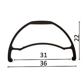 GTR Sl30 Boost 27,5´´ Disc 6b Tubeless Sram XD Mtb Rear Wheel