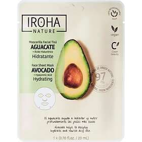Iroha Nature Hydrating Avocado Face Sheet Mask
