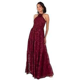 Maya Deluxe Corsage Halter Floral Maxi Dress