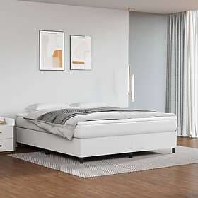 vidaXL Bed Frame without Mattress White Super King Faux Leather (UK/IE/FI/NO onl