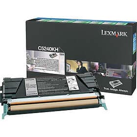 Lexmark C5240KH svart toner hög kapacitet (original)
