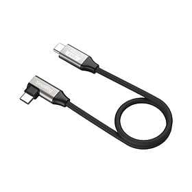 SmallRig 5075 USB-C Data Cable (Straight to Angled, 35cm (40Gbps 240W 8K)