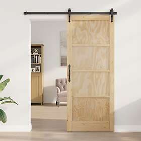 vidaXL Interior Door 'ORKDAL'86x211x4 cm Solid Wood Pine